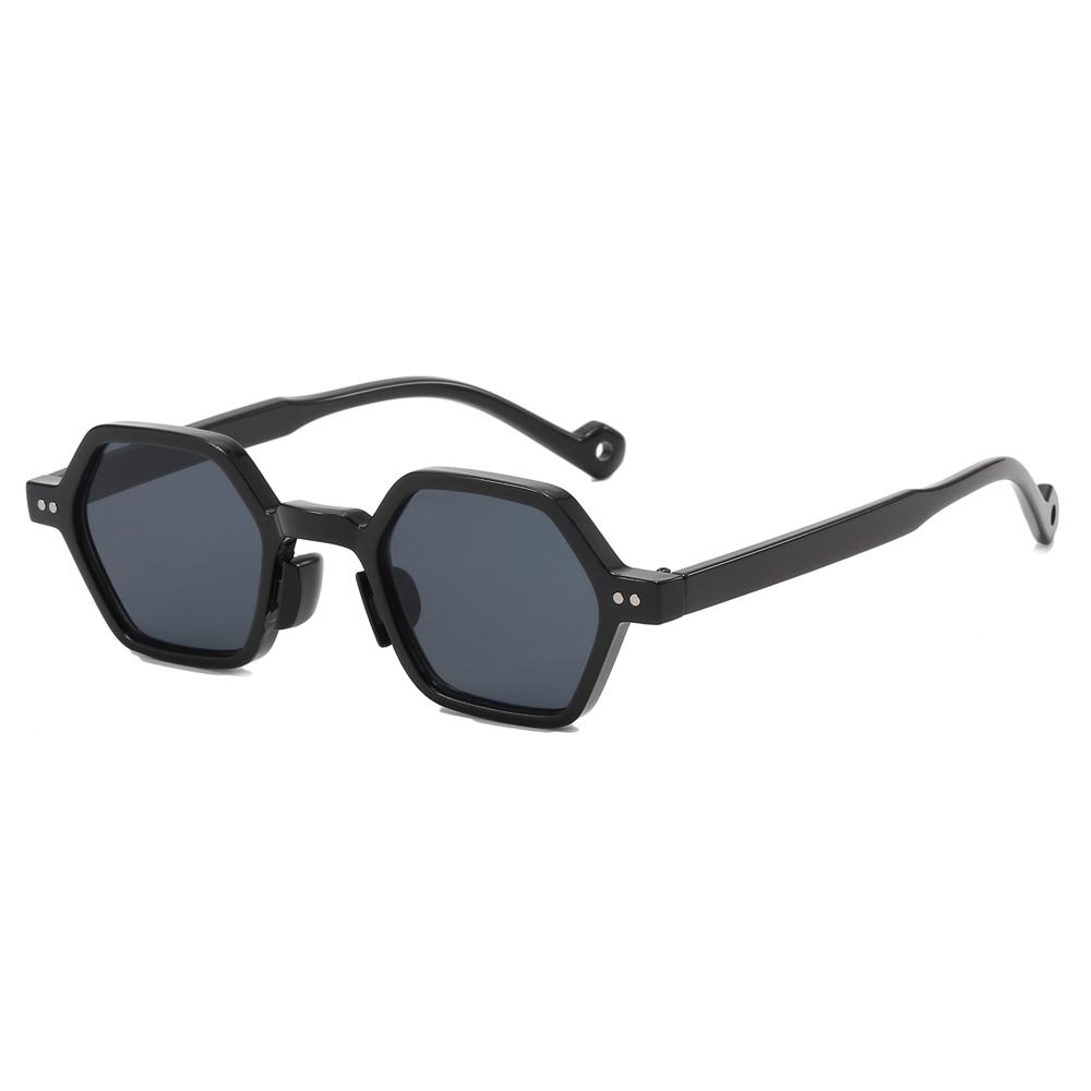 Superhot Eyewear 15863 Fashion 2023 Vintage Women Small Hexagon Shaped UV400 Sunglasses
