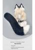 Fox Ears & Tail Cosplay Set - Halloween Beast Yokai Headband & Plush Accessory