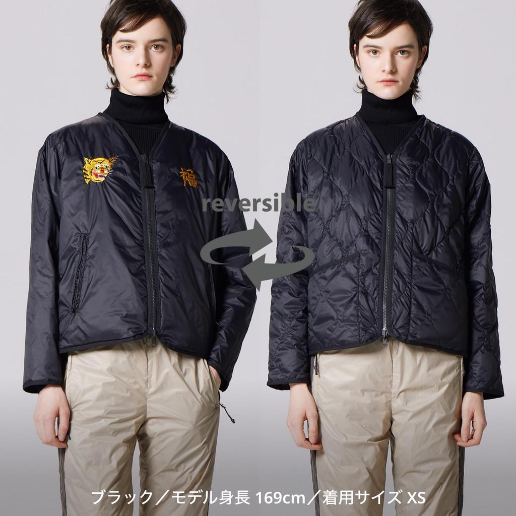 Taion Unisex Japan Special Reversible Daunenjacke JK03JS Olive M Viet-Jean