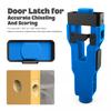 Door Latch Mortise Tool Precision Scoring and Chiseling Door Latch Installation Kit Fits for 1-3/8’ or 1-3/4’ Thick Wooden Door