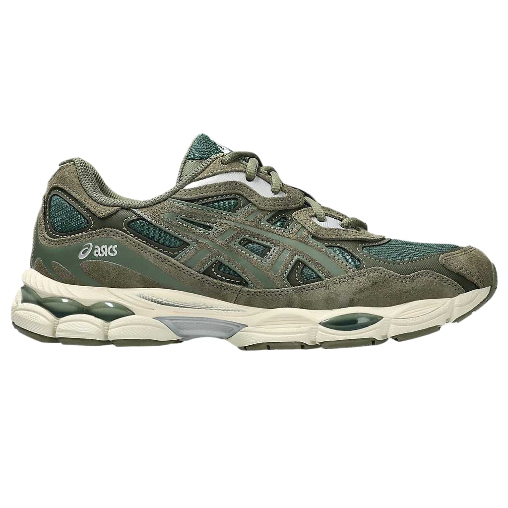 Asics GEL NYC Ecopelle, Pelle Traspirante Basse Casual Scarpe da Corsa Unisex 1203A739-300