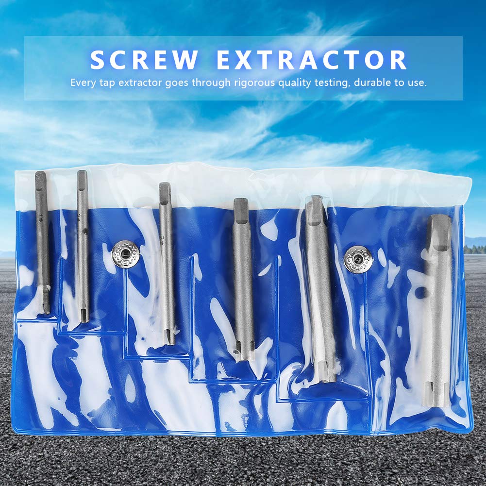 Screw Extractor Tap Removal Tool Tap Extractor Damaged Screw Bolt Extractor Broken Head and Tap Remover Bolt Extractor Removes Stripped Bolts and Scre