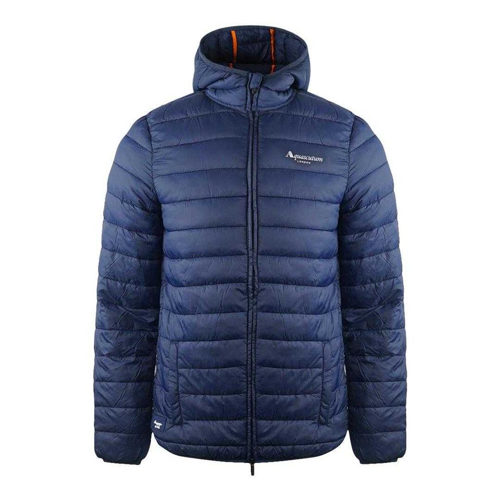 Aquascutum Mens London Quilted Logo Jacket