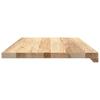 Vidaxl Parapety 2 Szt., Surowe, 70X40X2 Cm, Lite Drewno Dębowe