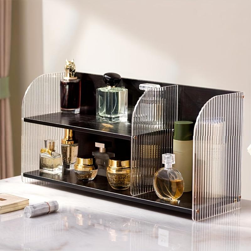 1 buc. Organizator cosmetic, Organizator de vanitate pentru îngrijirea pielii și parfum, Organizator de birou, Accesorii pentru dormitor pentru baie