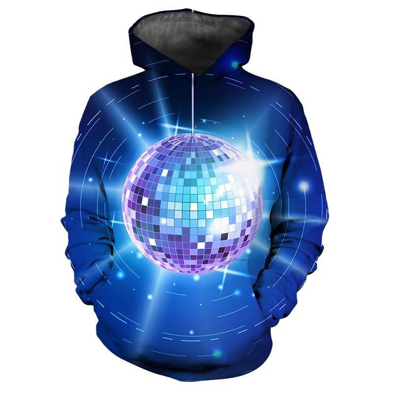 Balls 3D Printed Hoodie For Men Women KaraokeBar Party Clothes Harajuku Pullover Sweatshirt Long Sleeves Oversize Hoodies