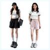 MJ STYLE Women's Cool-Feel Pique Fitted T-Shirt
