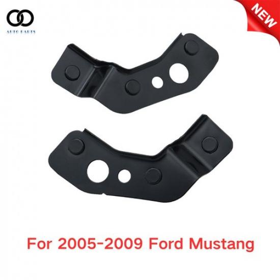 For 2005-2009 Ford Mustang Front Bumper Support Bracket Set Side Left Right