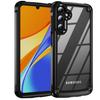 For Galaxy A55 5G Case ,Hard PC+TPU Flexible Frame Protective Case Shockproof Cover for Samsung Galaxy A35 5G Phone Cases