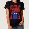 Police Box Time Machine T-Shirt, Men's Women's Sizes (dmm-105)
