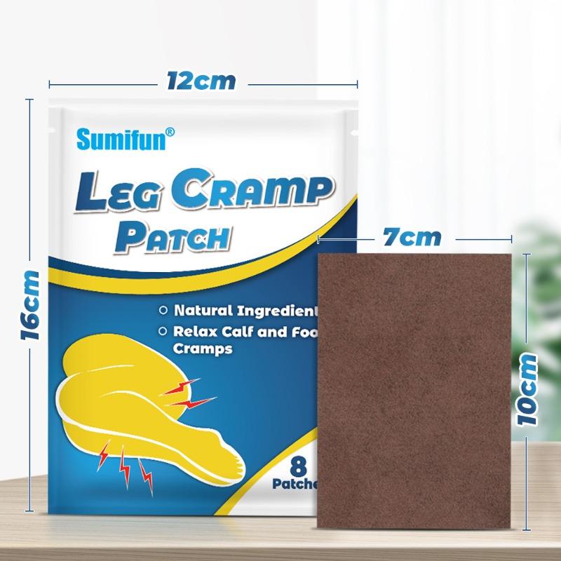 8/24/32Pcs Sumifun Leg Cramp Patch Natural Ingredients Relax Calf Foot Cramps Relief Discomfort Self‑Adhesive Body Care Plaster
