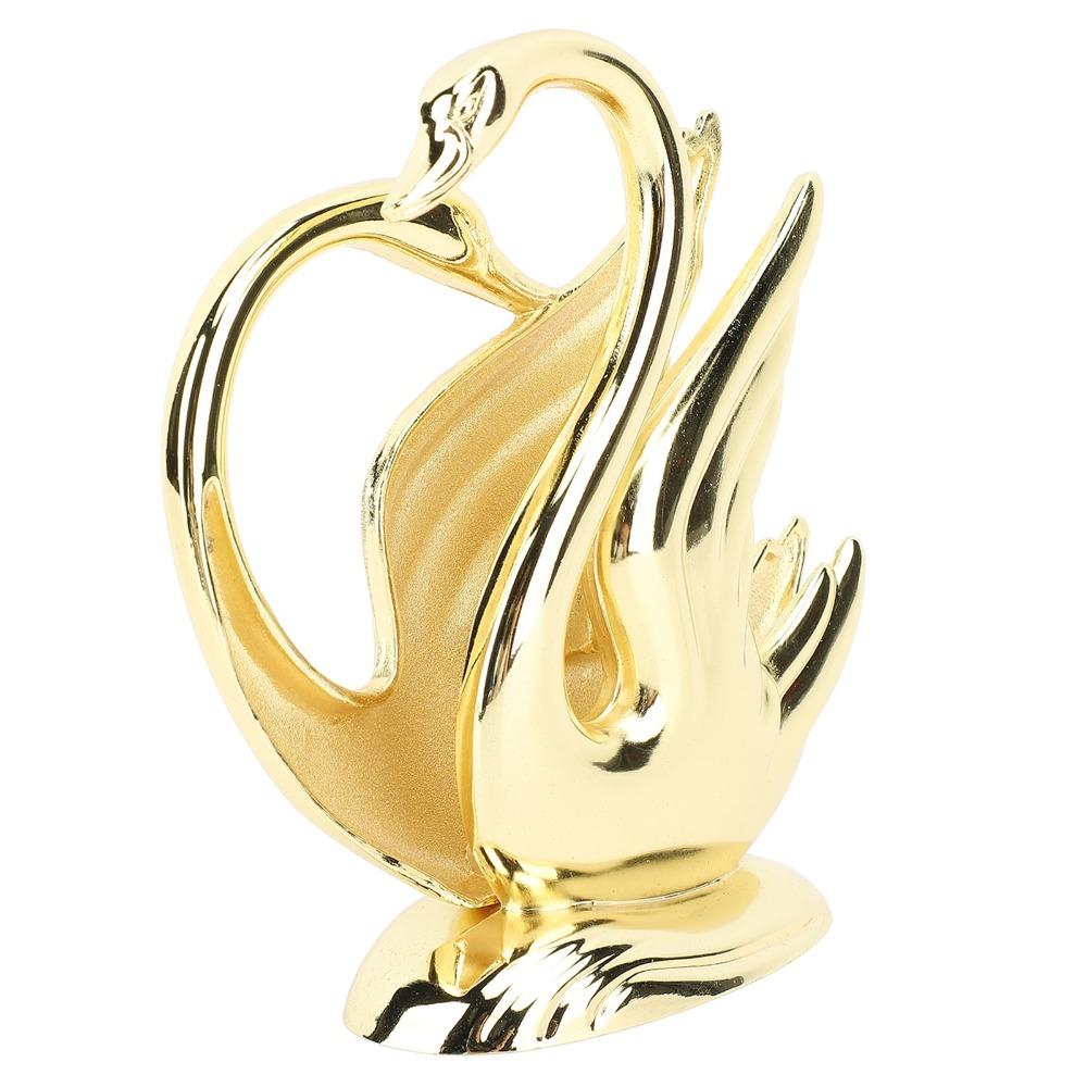 Upright Gold Napkin Holder Zinc Alloy Tissue Dispenser Stand For Restaurant