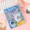 6 Stück Kinder Schreibwaren Geschenkset für Vorschule Kindergarten BPA-Freier Kunststoff Lernstift-Set in Niedlicher Cartoon-Box Praktische Schulmaterialien