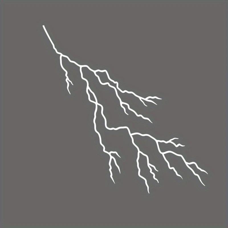 

Lightning Crack Motorcycle Sticker Car Sticker Waterproof High Quality Decorative Car Body Windshield Decal