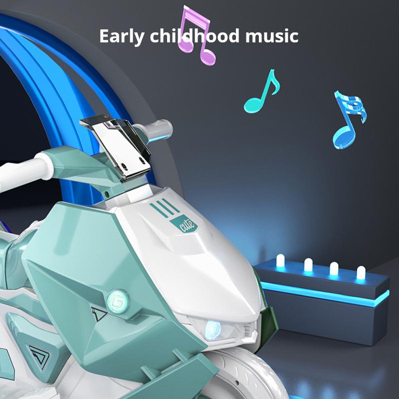 Children Electric Motorcycle Kids Tricycle 1-8 Years Old Male and Female Baby Charging Remote Control Toy Car Can Ride On