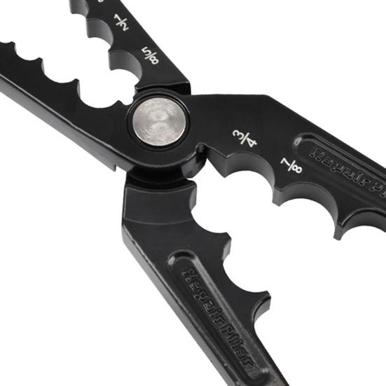 Metal Pipe Repair Round Pliers with Ergonomic Handle Universal Fit Copper Tube Rounder