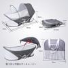 Beberoad Travel No Assembly Portable Breathable Travel Includes Mosquito Storage and Sleeping Mat Crib, Foldable, Required, Bed-in-Bed Crib, Crib,