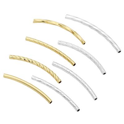 Copper Twisted Bend Accessories for DIY Jewelry Making