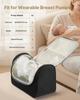 Wearable Breast Pump Bag, Breast Feeding Bag with Waterproof Mat, Fits for M5/M6, Pumping Accessories & Breastmilk Storage, Portable Pump Carrying