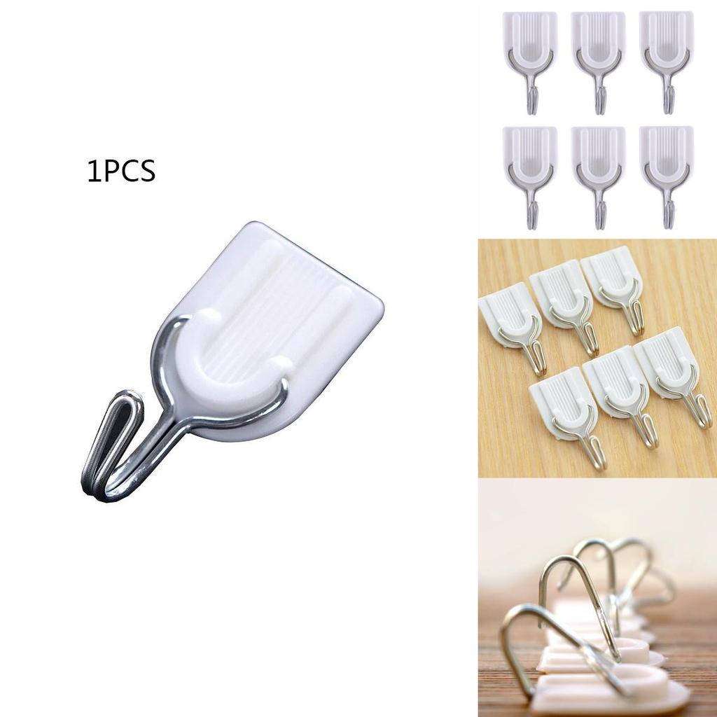 Premium Self Adhesive Hooks For Damage-free Wall Hanging In Kitchen And Bathroom