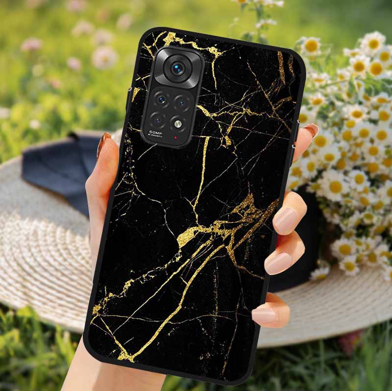 For Redmi Note 11 Cases Note 11S Soft TPU Silicone Back Covers for Xiaomi Redmi Note 11 Pro 5G Phone Case Redmi Note11S 4G Coque