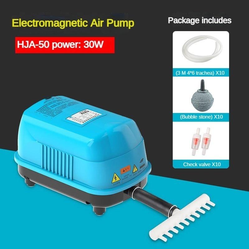 Aquarium Electromagnetic Air Pump High Power Silent Oxygenation Pump Fish Tank Aquaculture Oxygenation Equipment