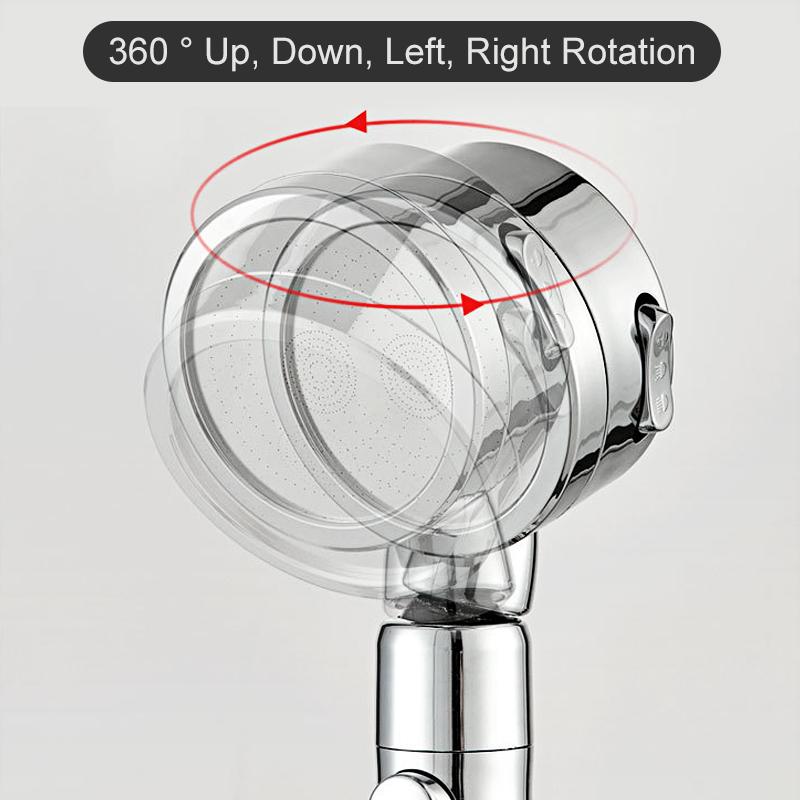 3 Modi Bad Handbrause Hochdruck Wassersparend Badezimmer Duschkopf SPA Düse ELF005