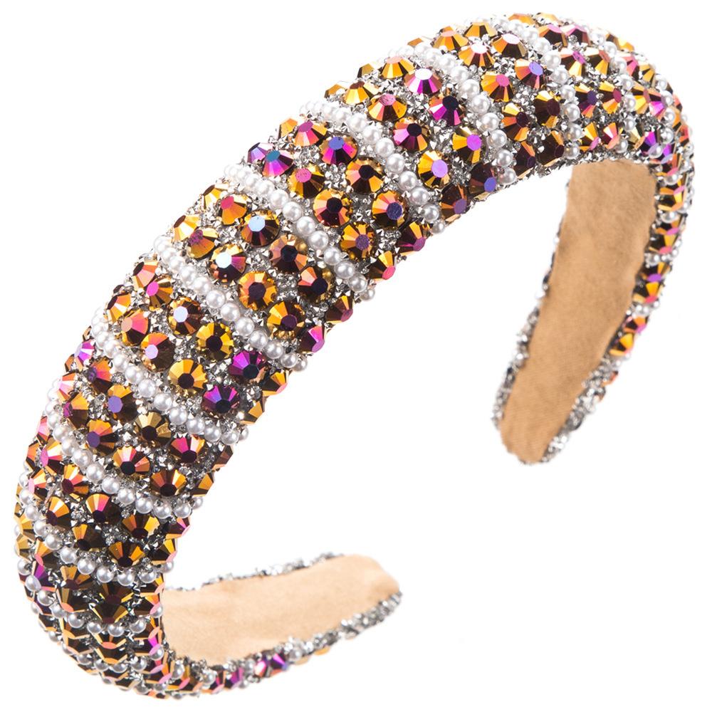 New Style Sponge Hairband, Fashionable and Versatile, Wide-edge Outdoor Hair-styling Headband for Women