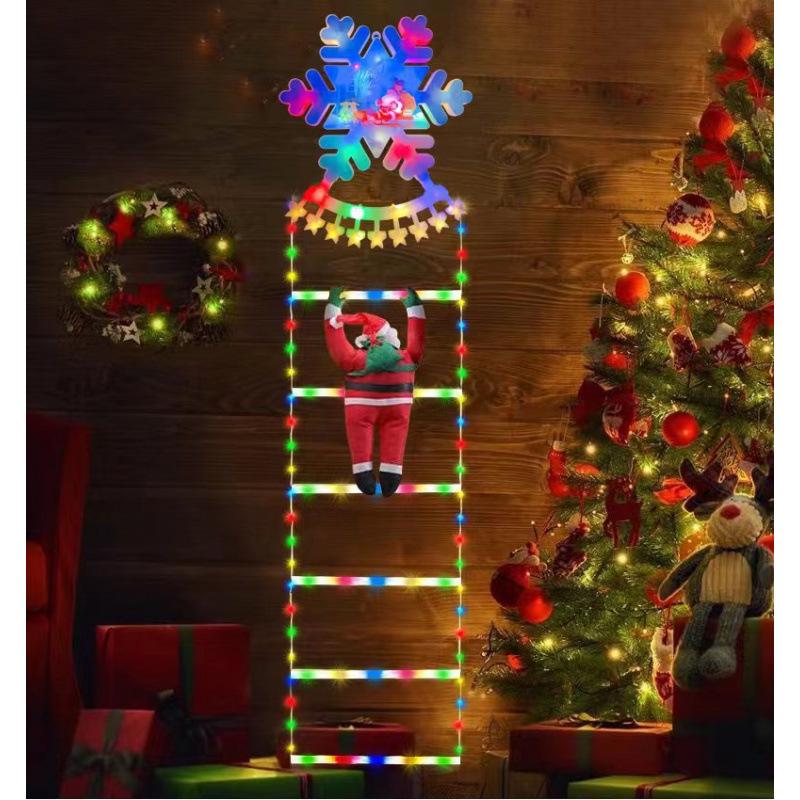 Santa Claus Climbing LED Stair Lights