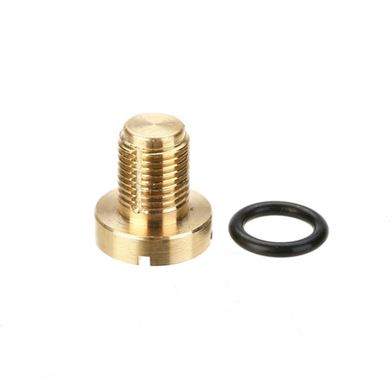 2 Pcs 17111712788 Radiator Overflow Coolant Expansion Tank Bleeder Screw Gold Parts Accessories For BMW E36 E39 E46 Etc