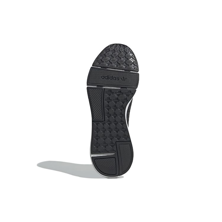 Adidas Originals Swift Run 22 Comfortable Sports Fabric Durable Breathable Low-Top Casual Running Shoes Unisex Sneakers Black GW6811