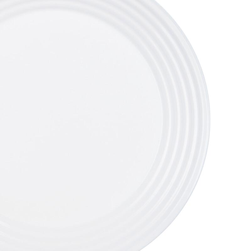 Luminarc Hua Ruina 18-Piece White Jade Dinnerware Set