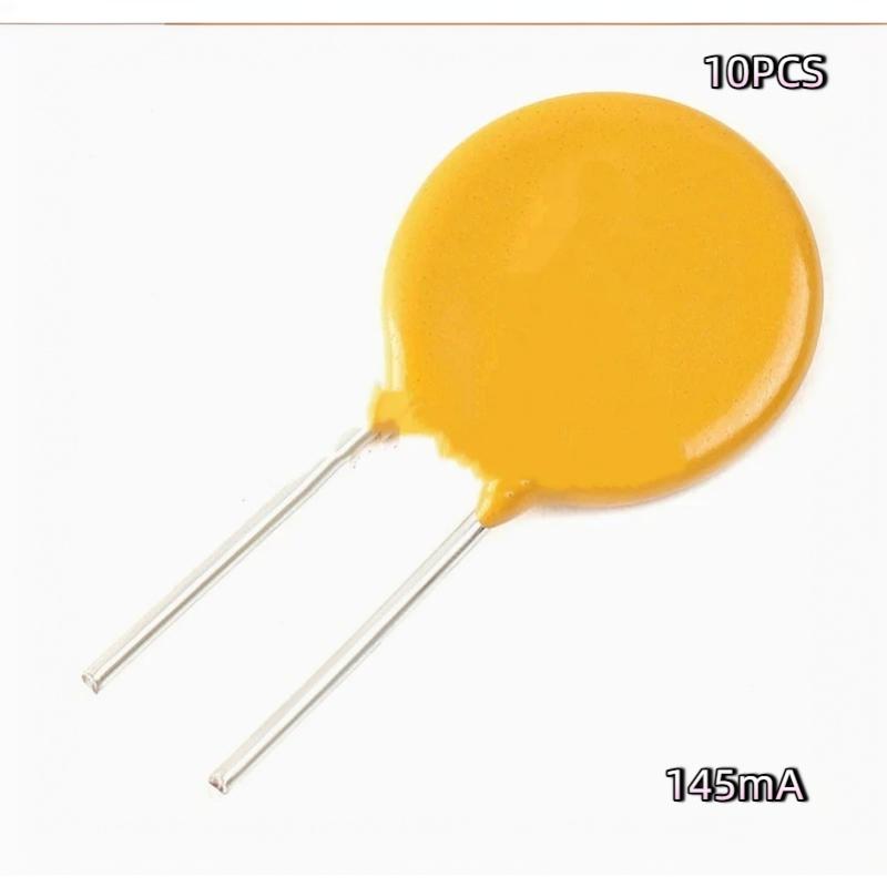 10Pcs Plug In Self Resettable Fuse 250V 20mA-3A Overcurrent Protection Parts for Household Appliance DIY Repair