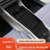 Compatible Silicone Pad Wireless Charger & Cup Holder for MG4 26 Models - Original Interior Color