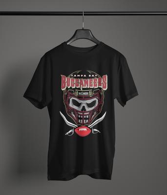Maglietta grafica fan art dei Tampa Bay Buccaneers – Maglietta unisex 100% cotone