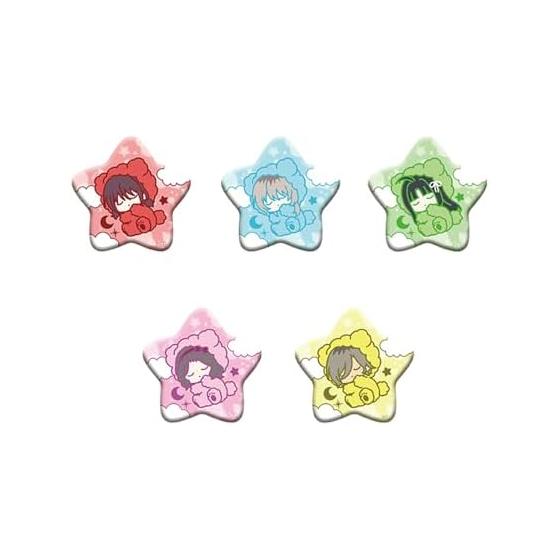 Anime Girls Band Cry Good Night Series Can Badge 5-Piece Box