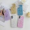 For iPhone 17 Case TPU Drop Protection Epoxy Glittery Sequins Phone Cover