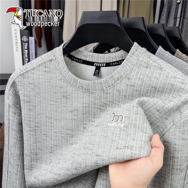 TUCANO Men s Crew Neck Long Sleeve Knit Pullover Sweater 54