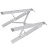Desk Laptop Stand Foldable Aluminum Alloy Computer Stand Portable Laptop Riser Cooling RackSilver