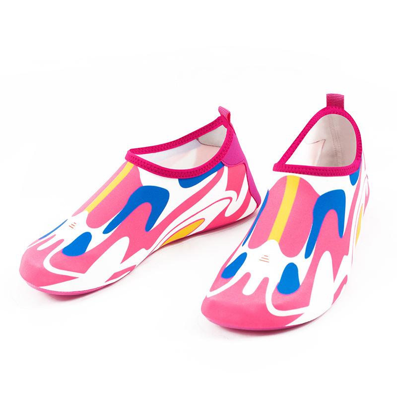 Quick-drying beach shoes men's and women's diving snorkeling shoes wading beach socks women's swimming non-slip soft-soled quick-drying