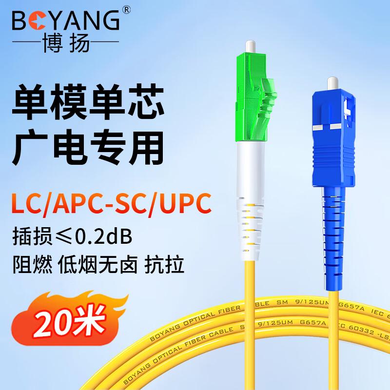 BOYANG Single Mode Fiber Optic Patch Cord