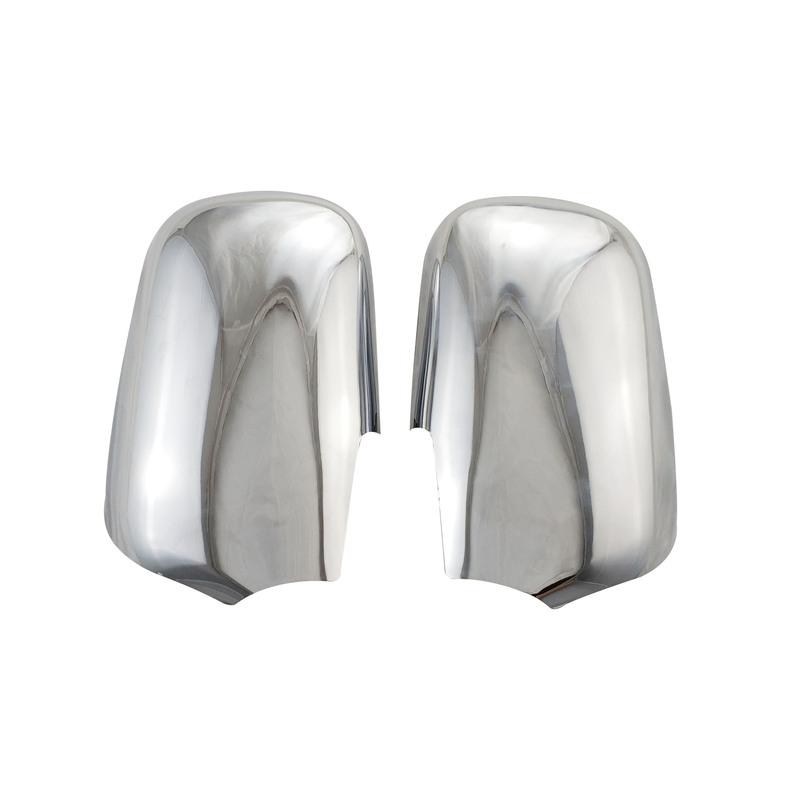 2PCS Car Chrome Plated Rearview Accessories Door Mirror Cover Trim Paste Style For Toyota Yaris Vitz 1996 1997 1998 1999 2000