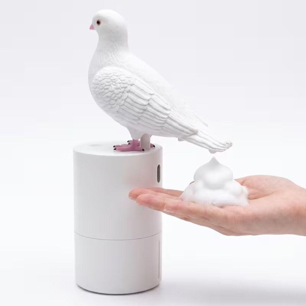 Pigeon Shape Foam Soap Dispenser Creative Blue Bird ABS Material Automatic Soap Dispenser Hygienic Foam Refillable