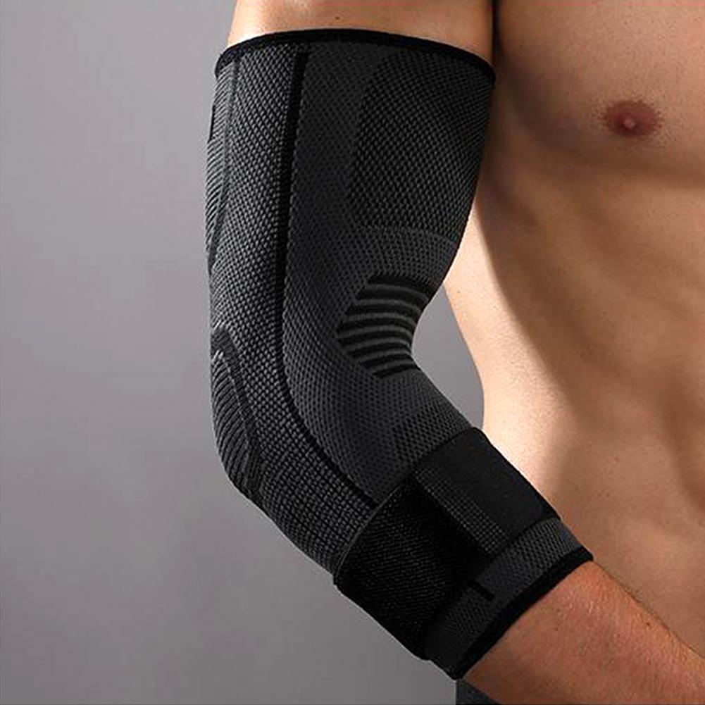 1 Stück Ellbogenmanschette Elastisch Verstellbar Nylon Bequem Atmungsaktiv Ellbogenstütze für Sport Trainingsgerät