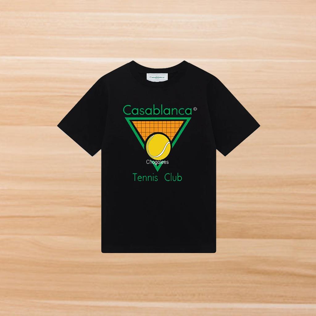 Cross-border foreign trade casablanca Casablanca short-sleeved American tide brand niche loose high street tide brand t-shirt