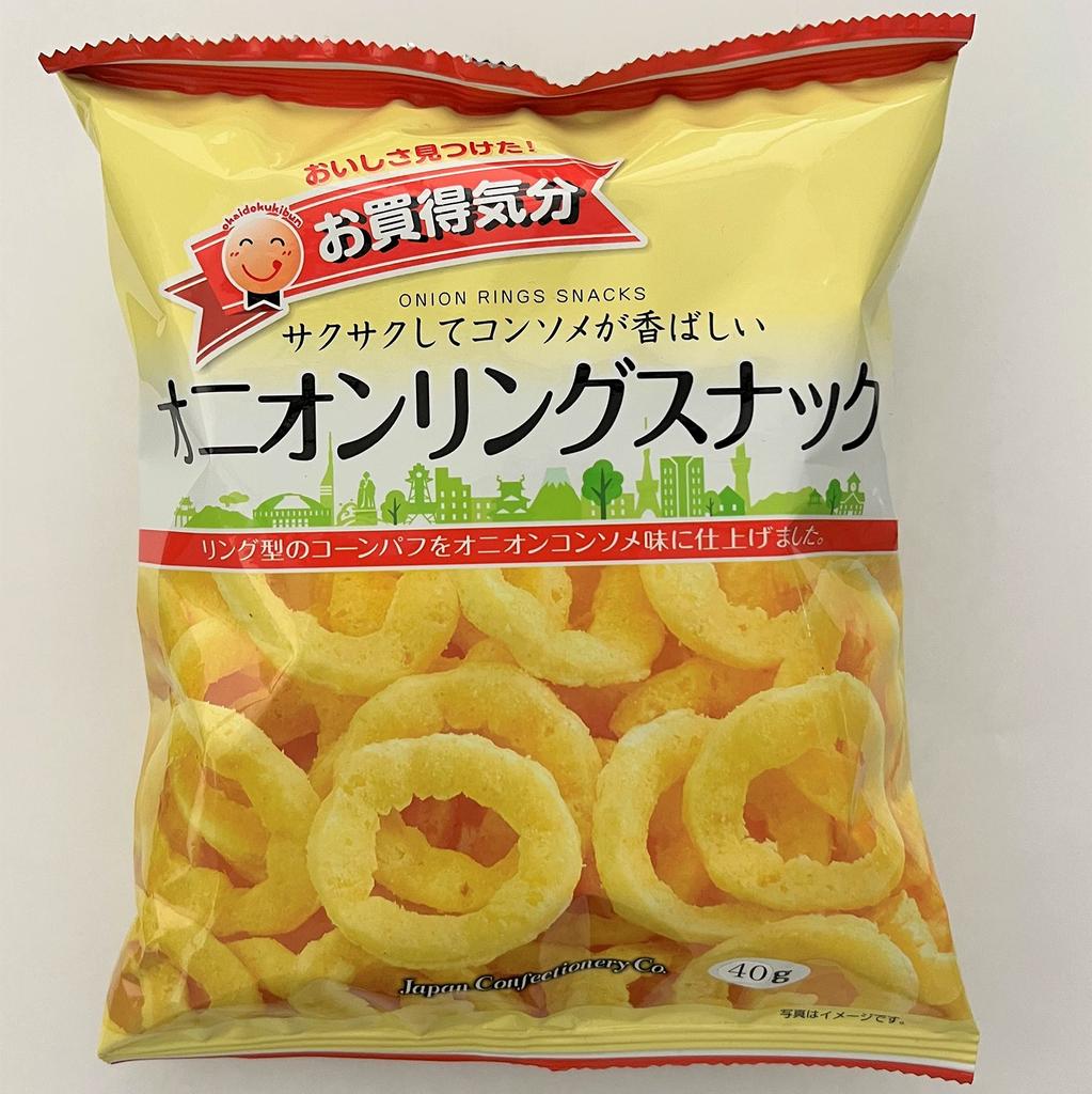 JCC Bargain Onion Ring Snack 40g X 12 Pieces