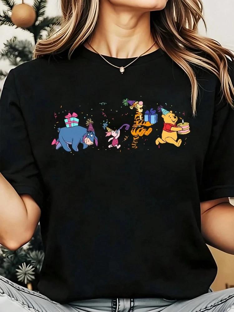 Tshirt Winnie The Pooh Characters Unisex Unisex Unisex S