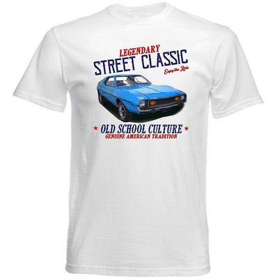 Vintage American Car Amc Javelin Cotton T-Shirt