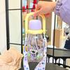 Water bottle high value cartoon plastic cup cute fun children's handle children's pot students go to school portable accompanying water cup