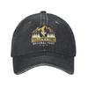 aHiking Yellowstone National Park  Men Women Baseball Caps  Distressed Denim Caps Hat Vintage Outdoor Running Adjustable Headwea